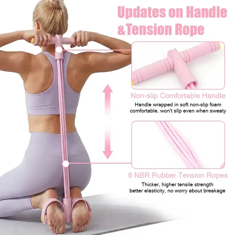 Zeno Resistance Rope — Full-Body Home Fitness Equipment for Workouts